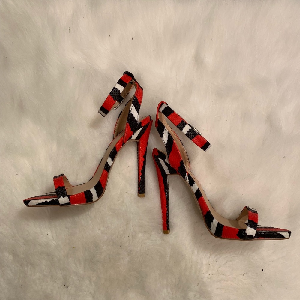 JustFab Verity Heeled Sandal